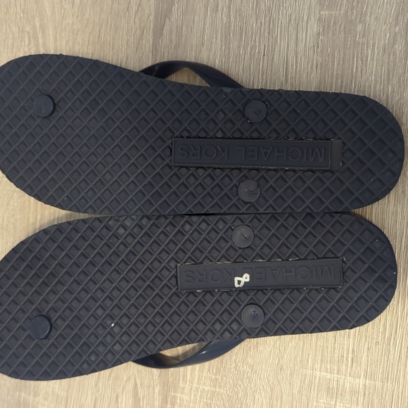 Michael Kors Navy and White Floral Sandals - Picture 6 of 6